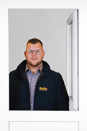 Bauleiter Dustin Haradinaj