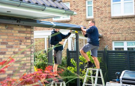 Montage einer Markise von BoWo